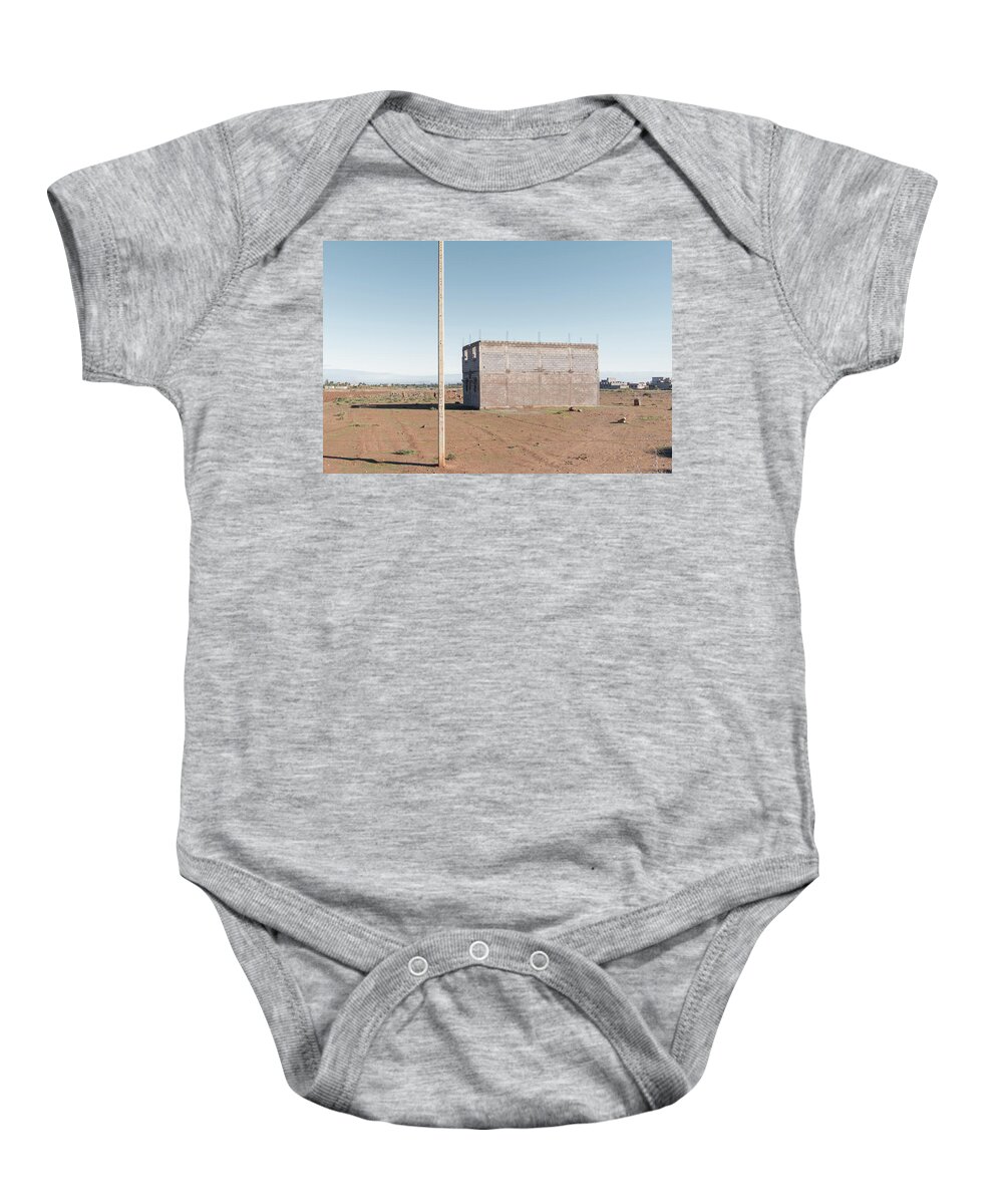 New Topographics Baby Onesie featuring the photograph Moroccan Urbanscapes 32 by Stuart Allen