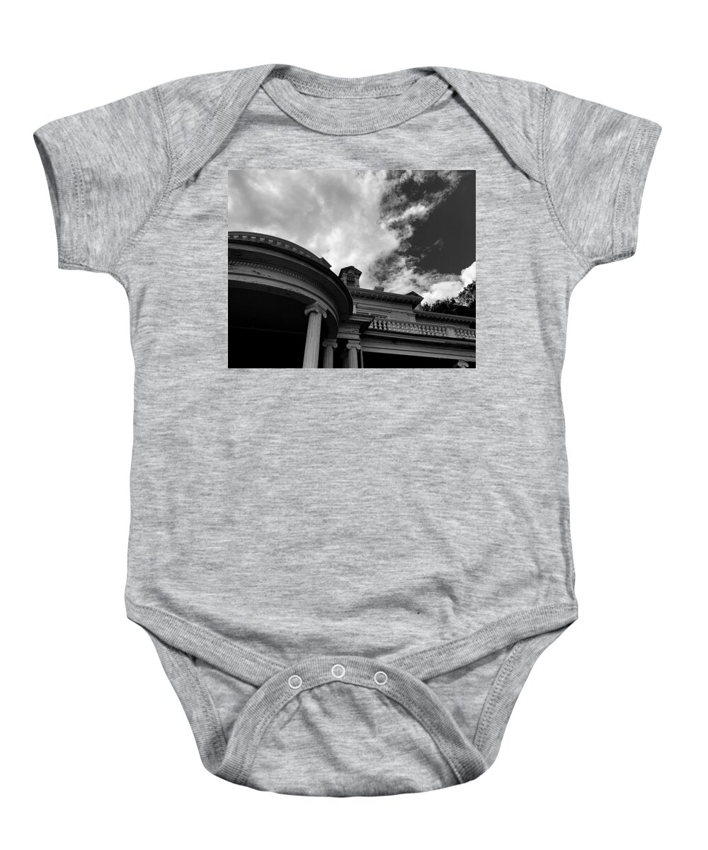 Nc Baby Onesie featuring the photograph Moses Cone Manor by Lee Darnell