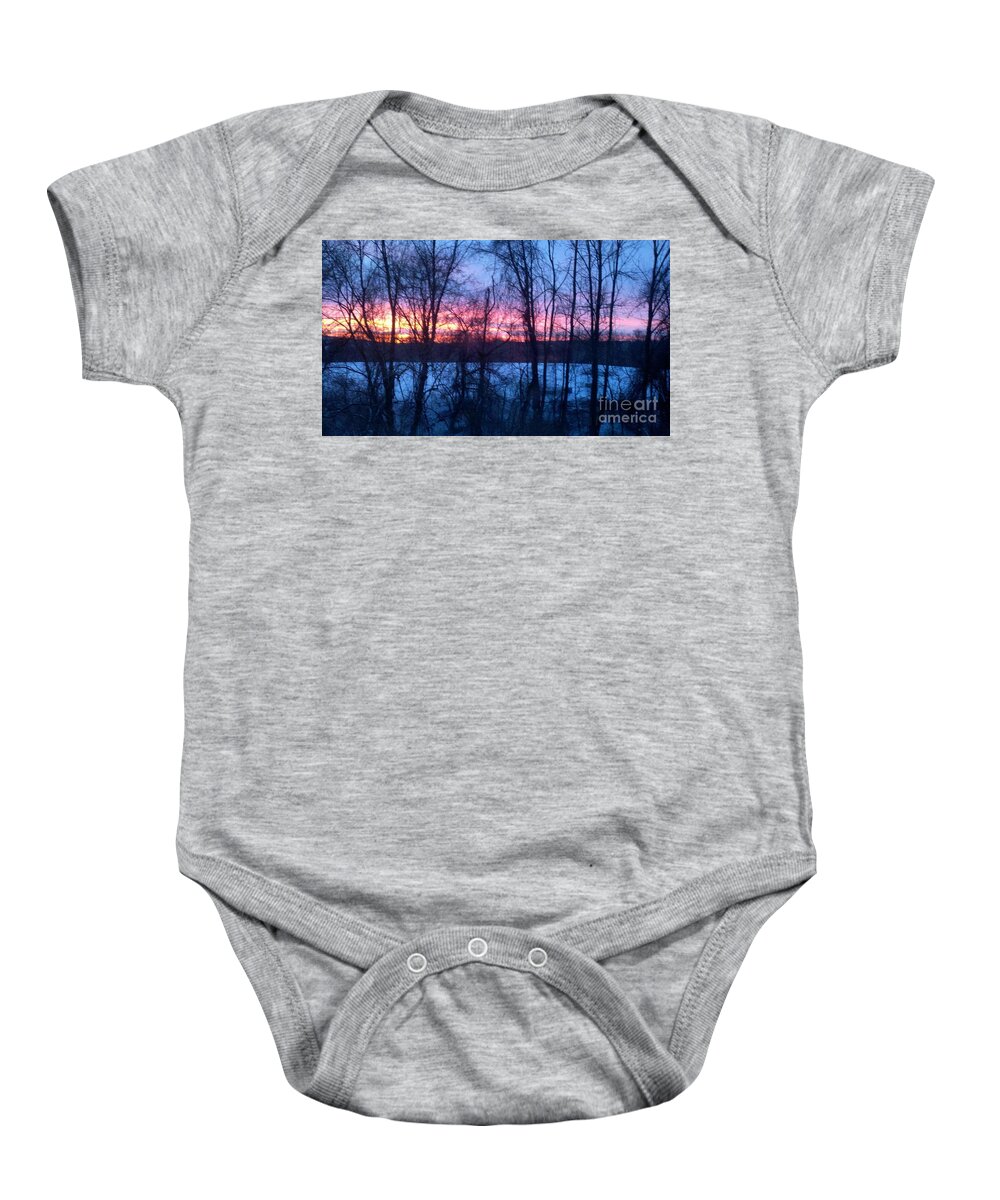  Baby Onesie featuring the painting Mother Earth's artwork by Margaret Welsh Willowsilk