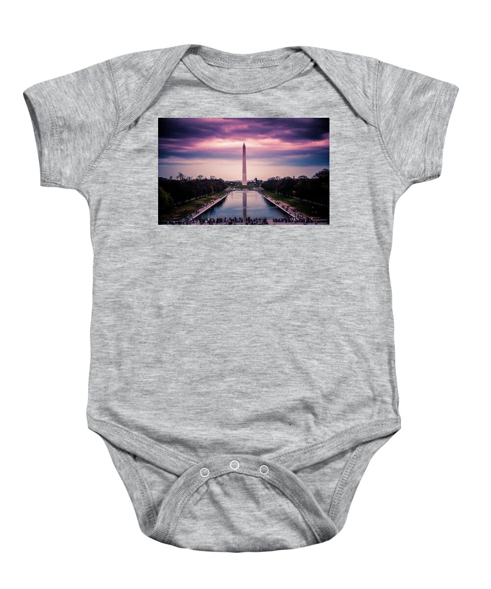 Monument Baby Onesie featuring the photograph National Treasure by Dheeraj Mutha