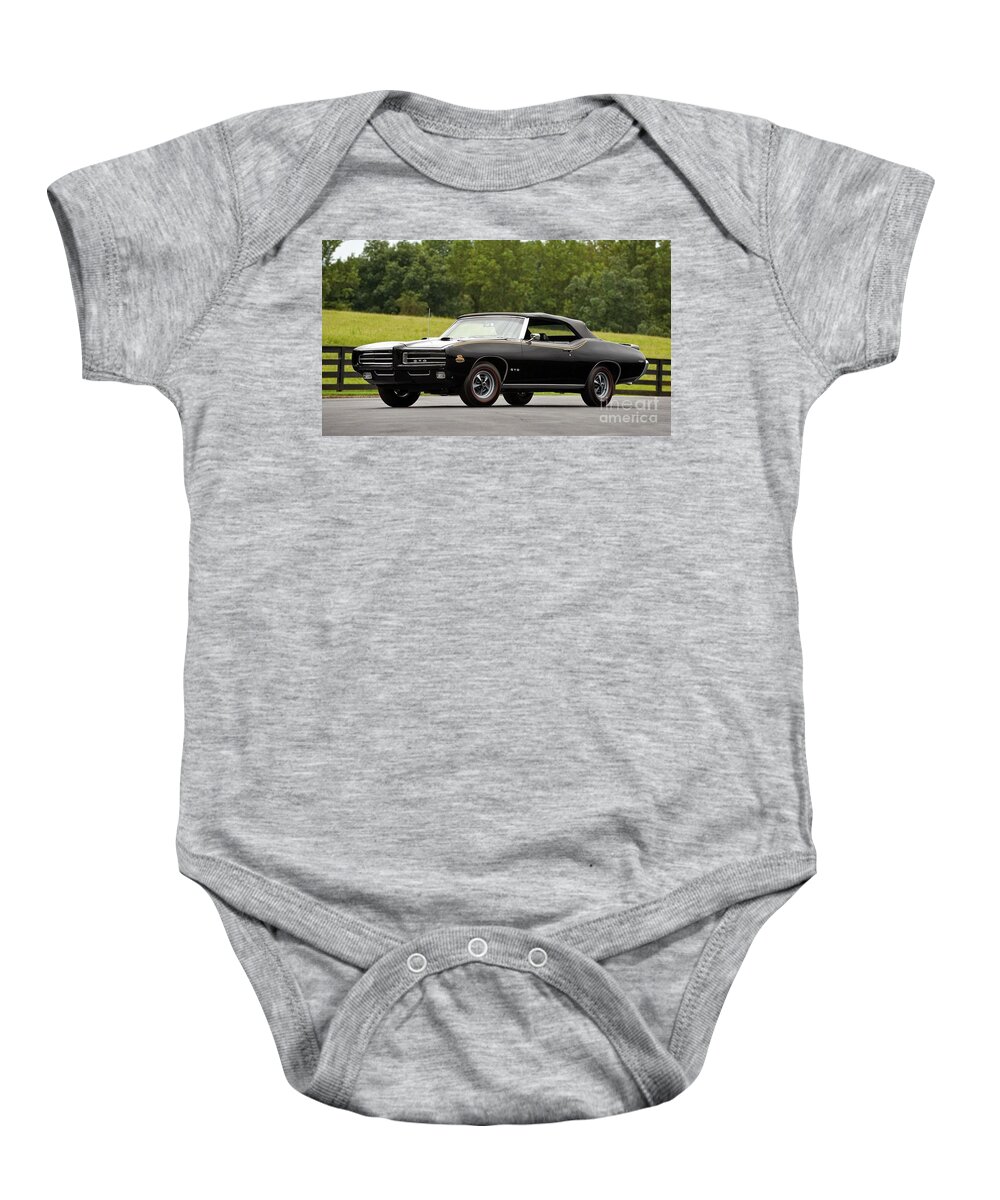 Pontiac Baby Onesie featuring the photograph Pontiac GTO by Action