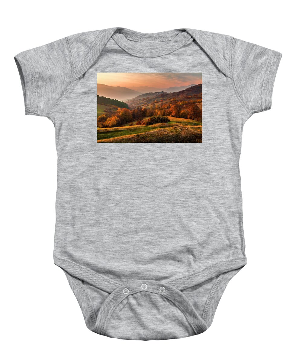 Rhodope Mountains Baby Onesie featuring the photograph Rhodopean Landscape by Evgeni Dinev