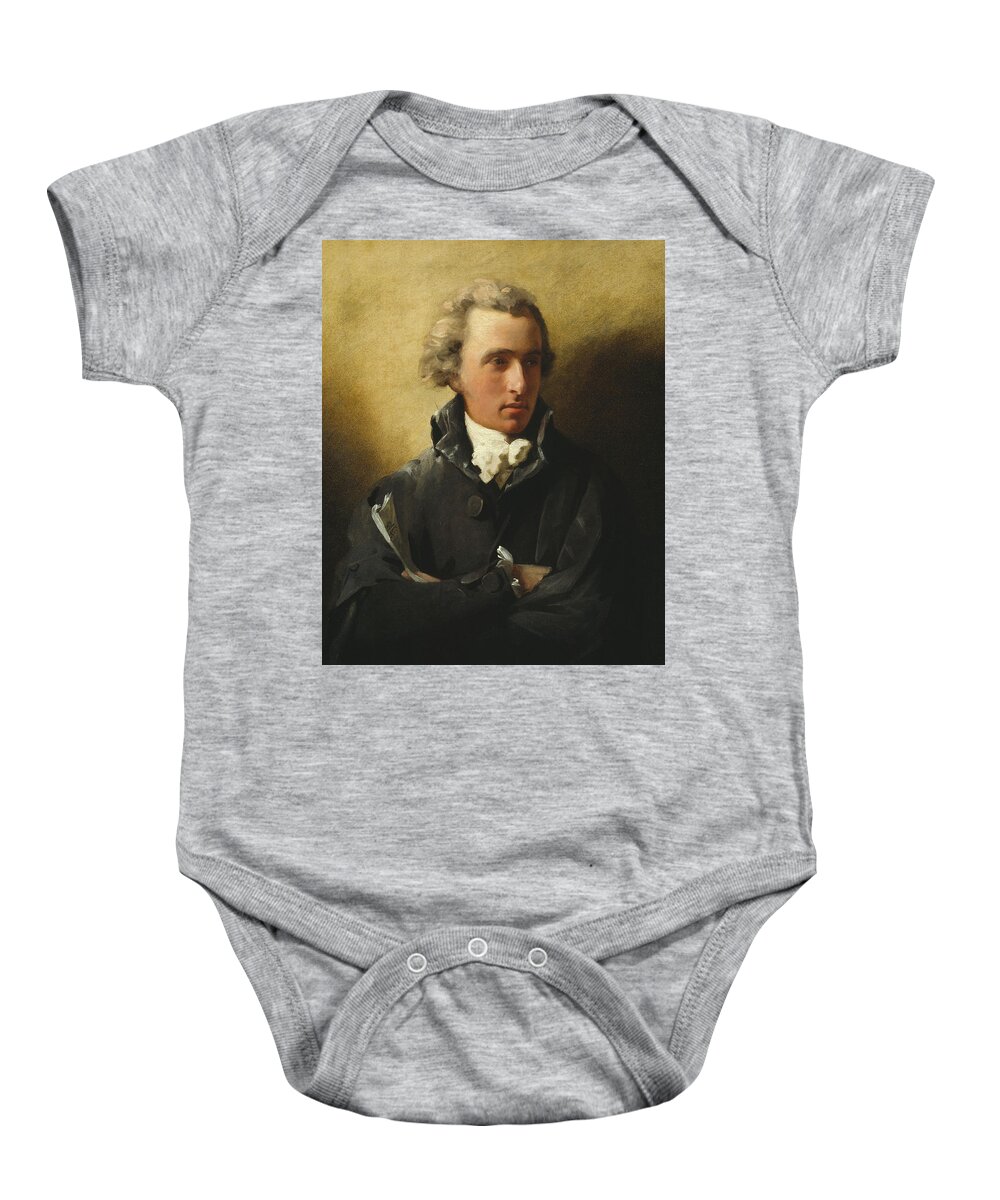 18th Century Painters Baby Onesie featuring the painting Robert Brown of Newhall by Henry Raeburn