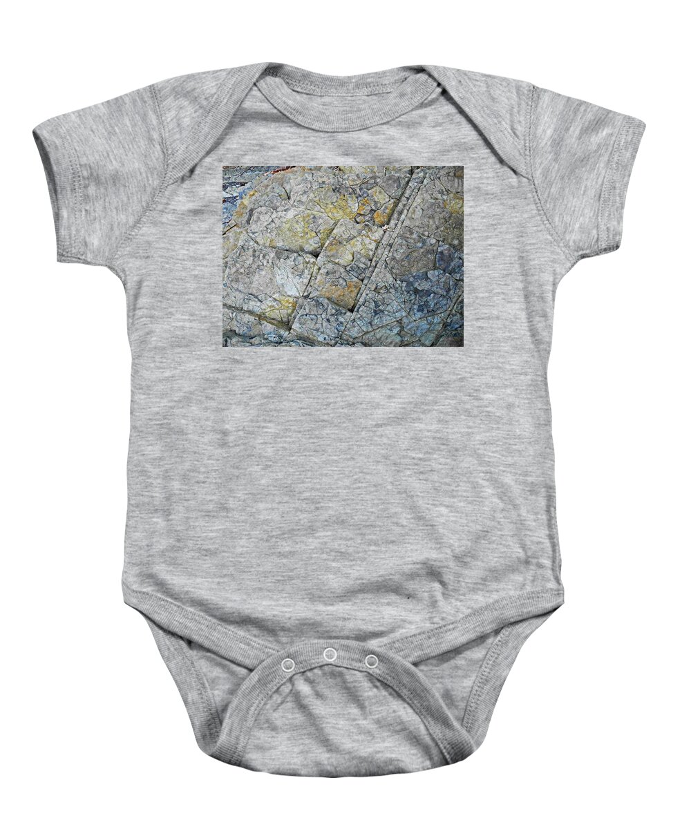 Rocks Baby Onesie featuring the photograph Rocks 8 by Alan Norsworthy