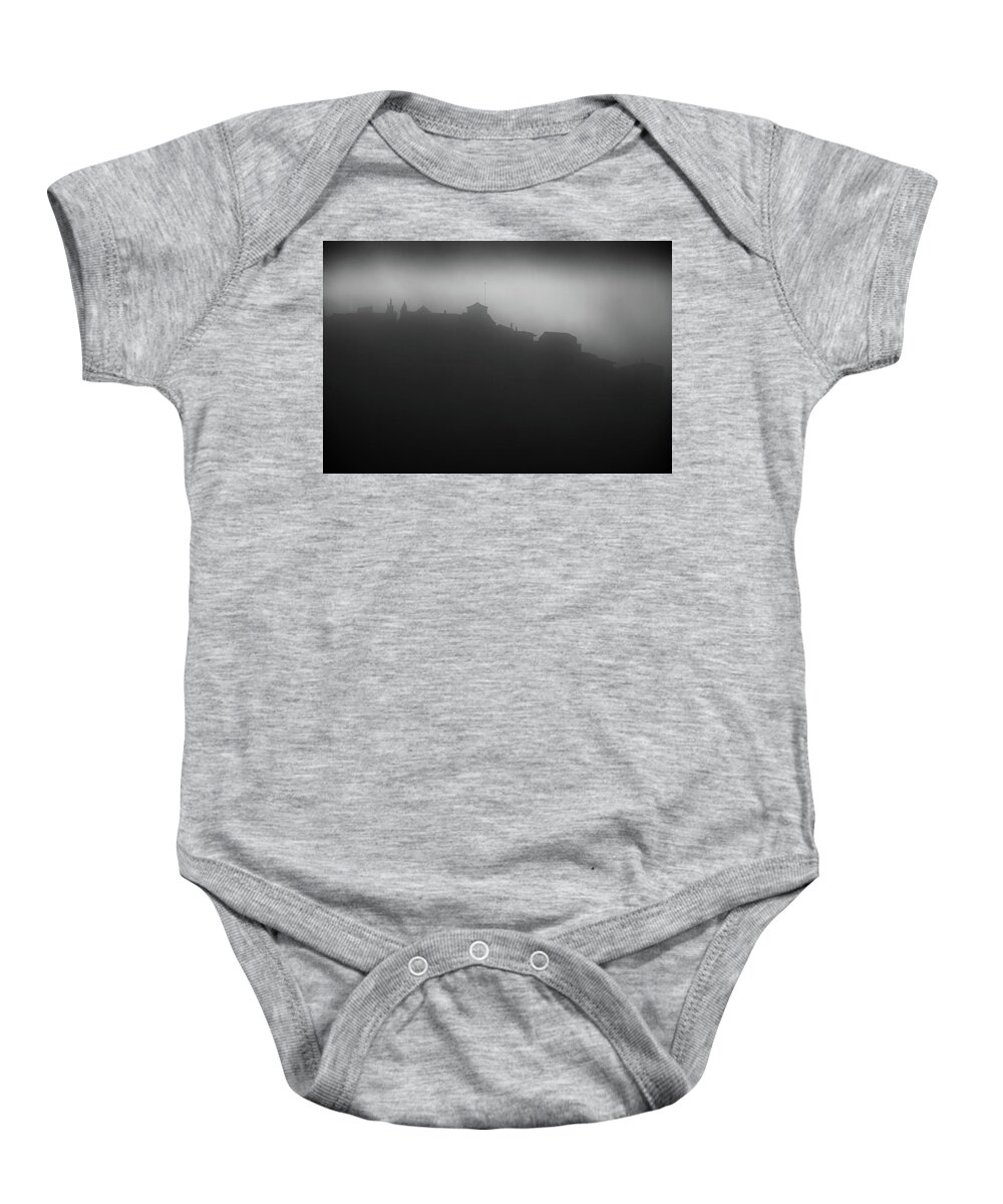 Clouds Baby Onesie featuring the photograph Sometimes we disappear by Gary Browne