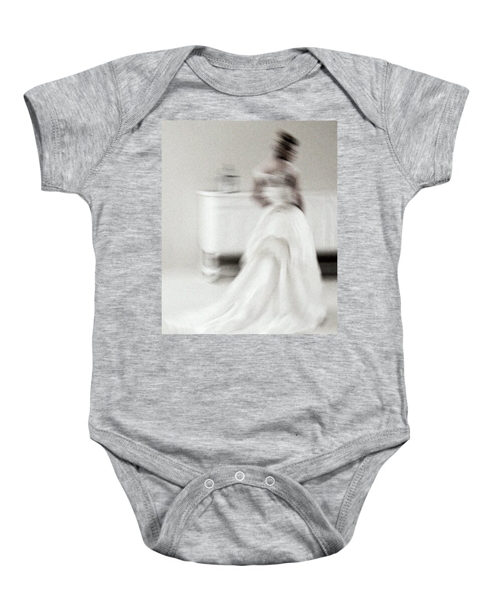 Soul Baby Onesie featuring the photograph Soul silence by Al Fio Bonina