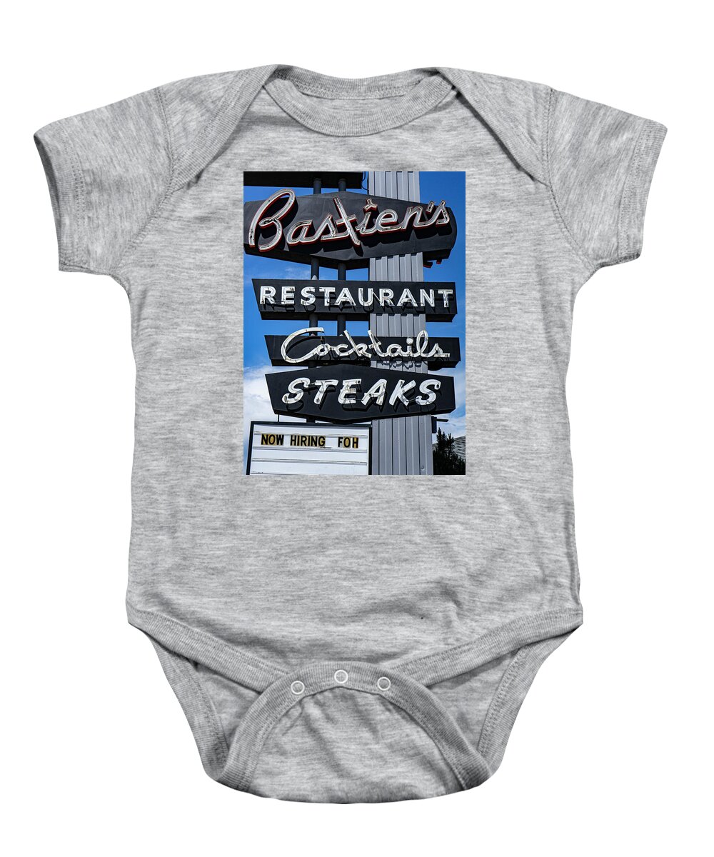 Colorado Baby Onesie featuring the photograph Steak House by Matthew Bamberg