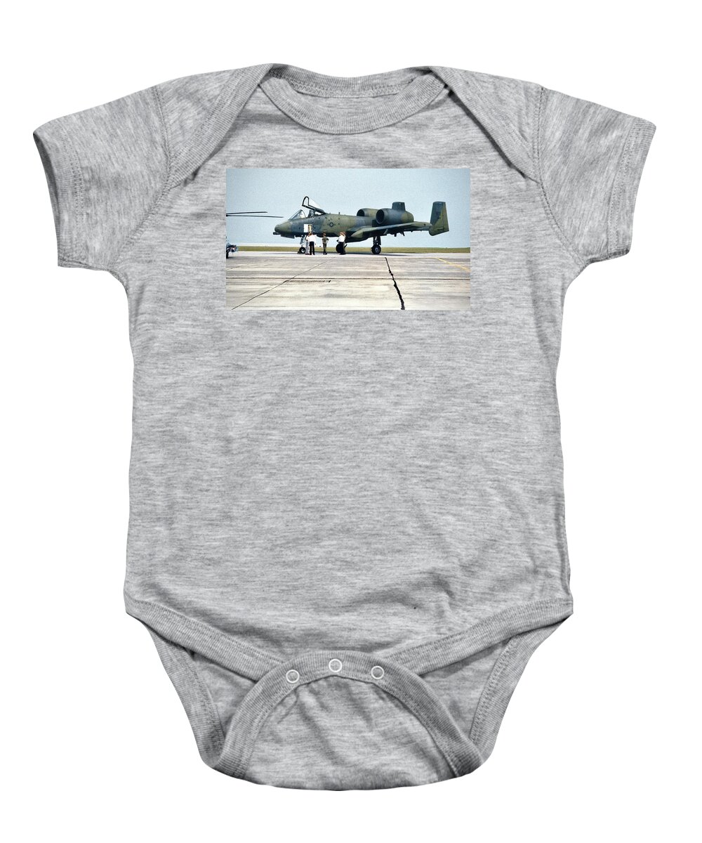  Baby Onesie featuring the photograph Tank Buster by Gordon James