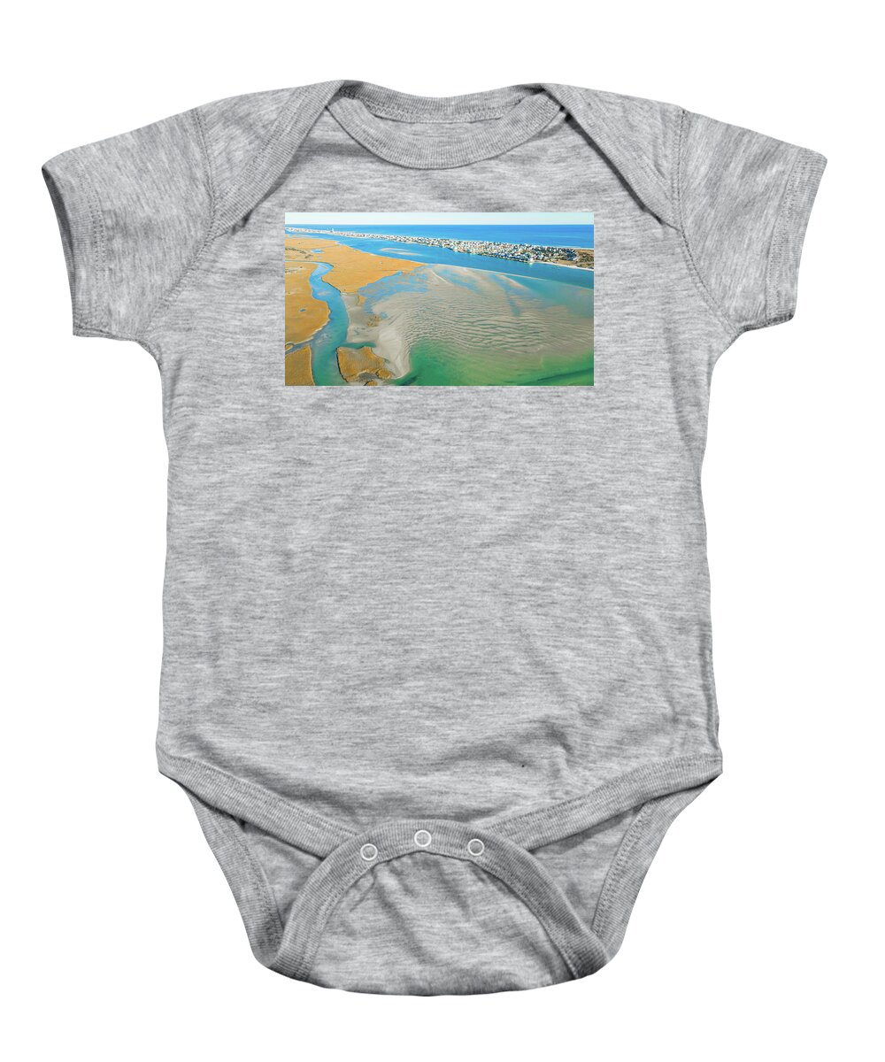South Topsail Baby Onesie featuring the photograph The end of civilization by Sand Catcher