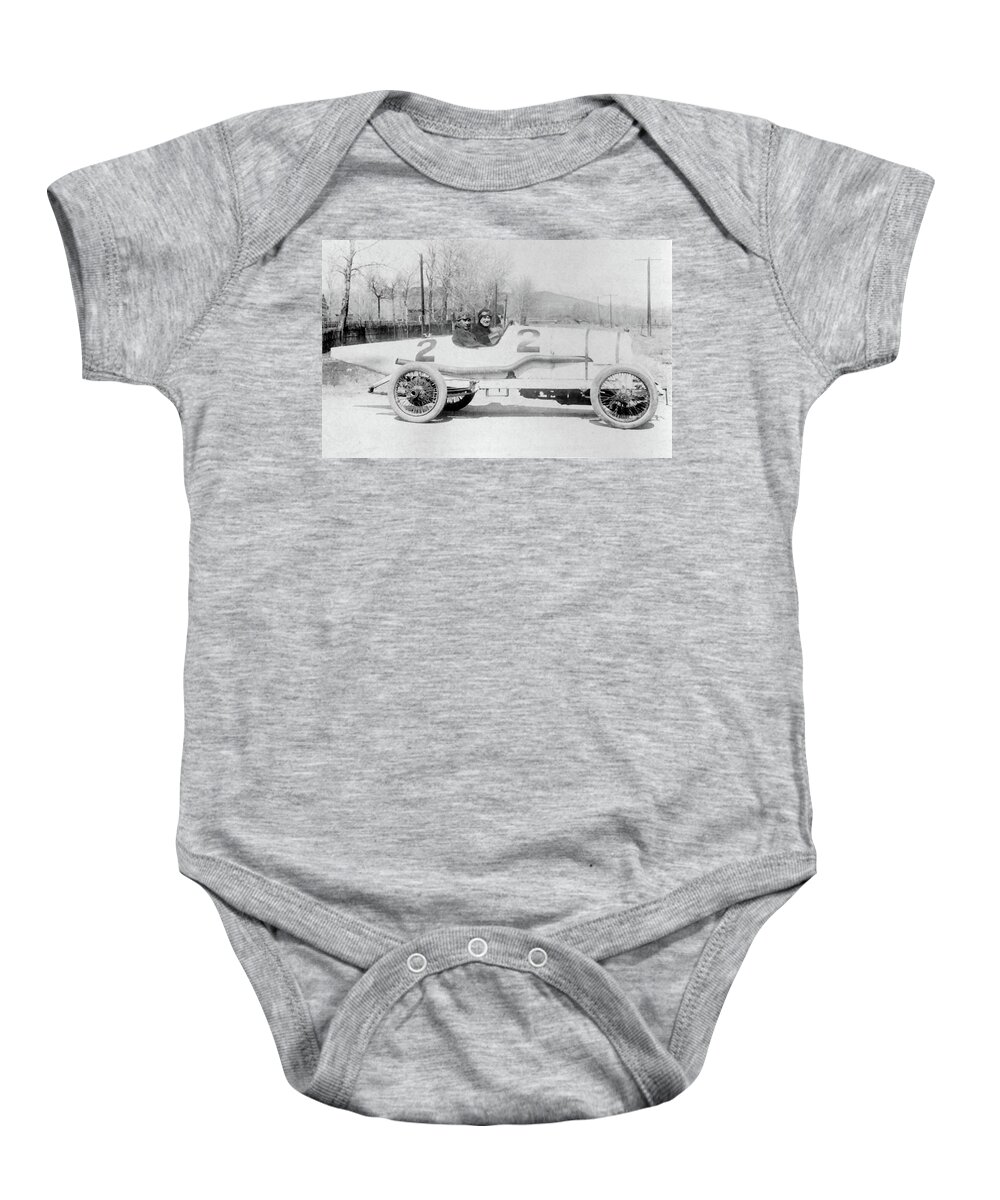 Race Car Baby Onesie featuring the photograph The First Hudson Race Car by DK Digital