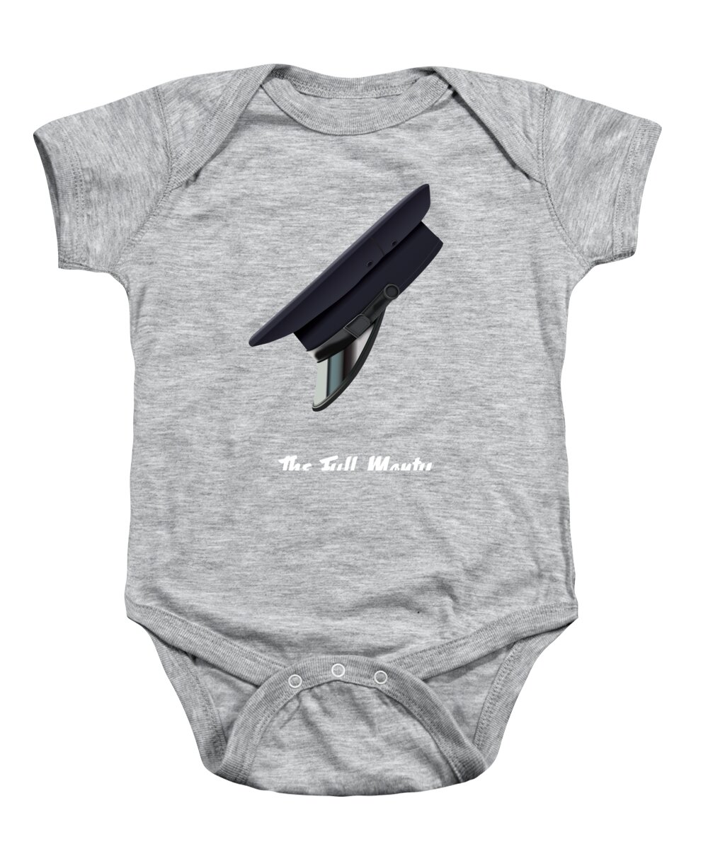 The Full Monty Baby Onesie featuring the digital art The Full Monty - Alternative Movie Poster by Movie Poster Boy