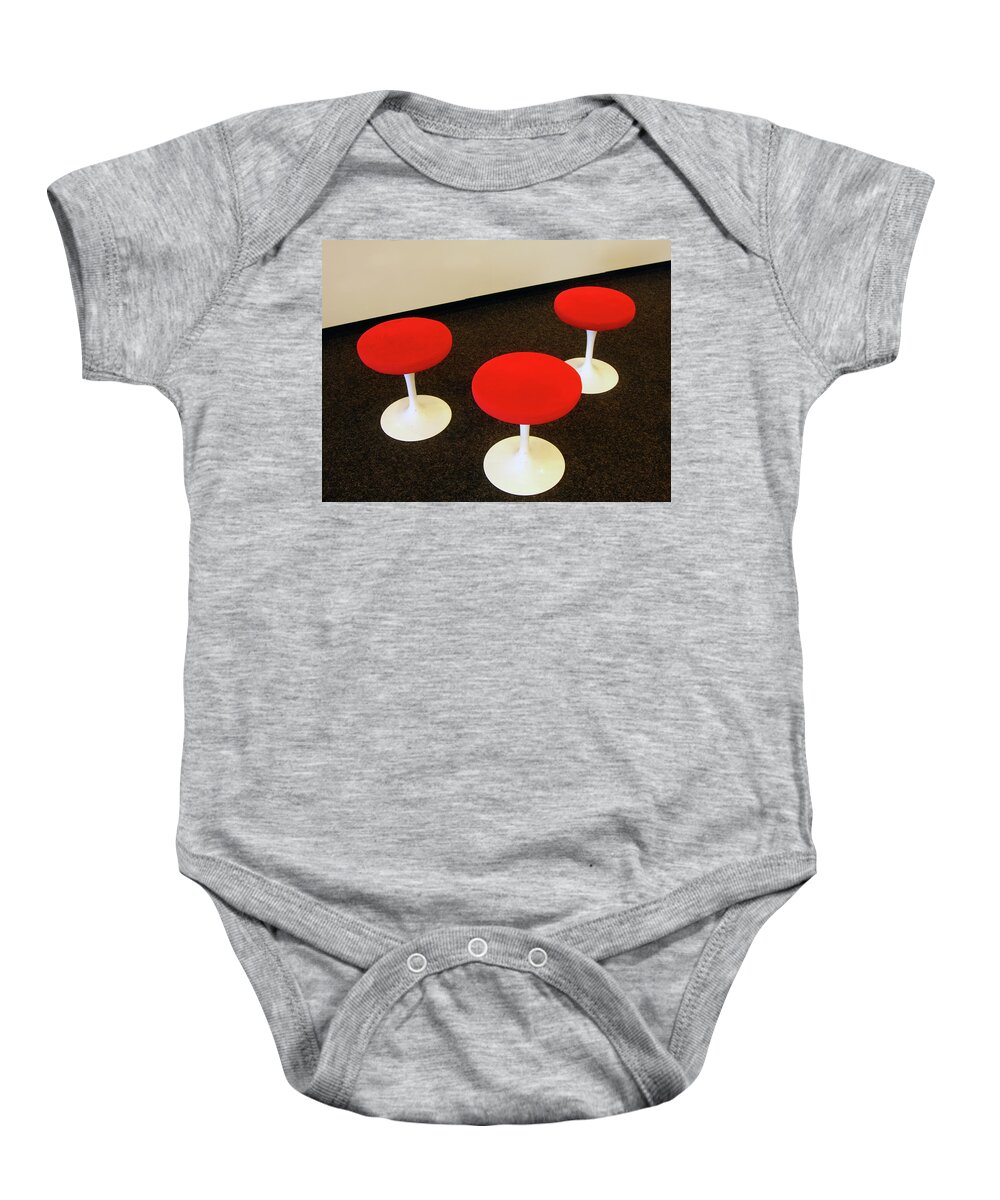 Color Baby Onesie featuring the photograph The Lobby by Rick Locke - Out of the Corner of My Eye