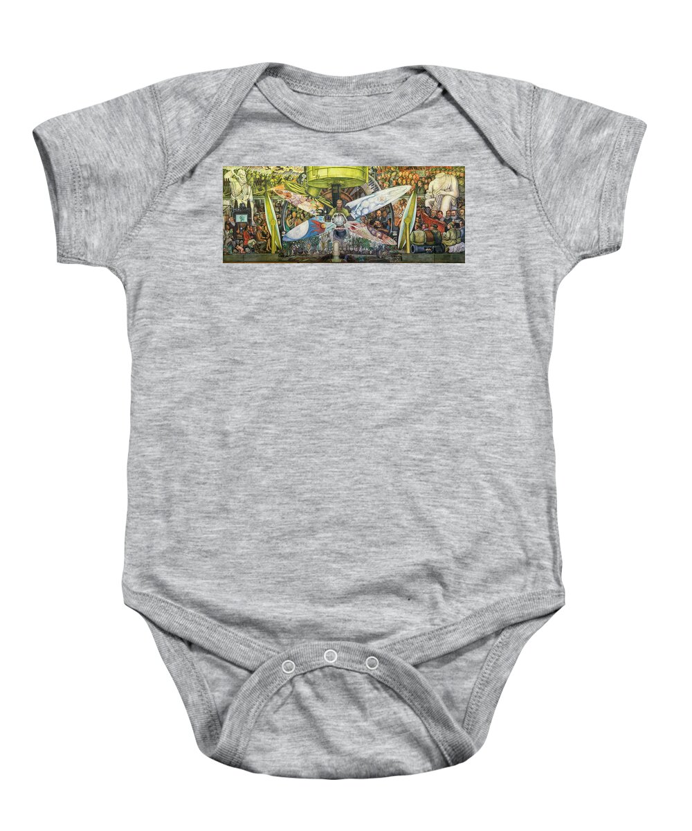 Man Controller Of The Universe Baby Onesie featuring the photograph The Man in Control of the Universe by Jurgen Lorenzen
