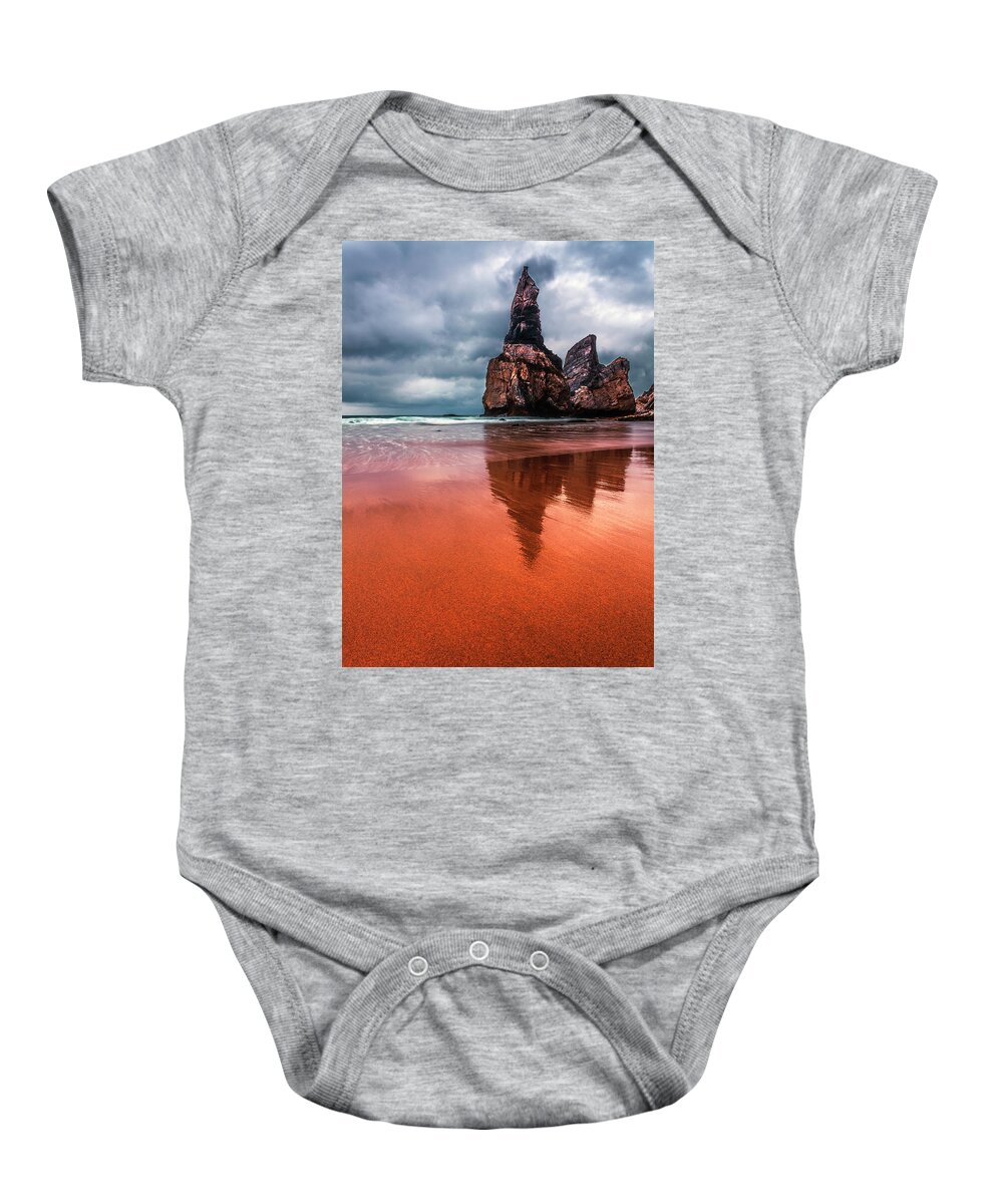 Portugal Baby Onesie featuring the photograph The Needle by Evgeni Dinev