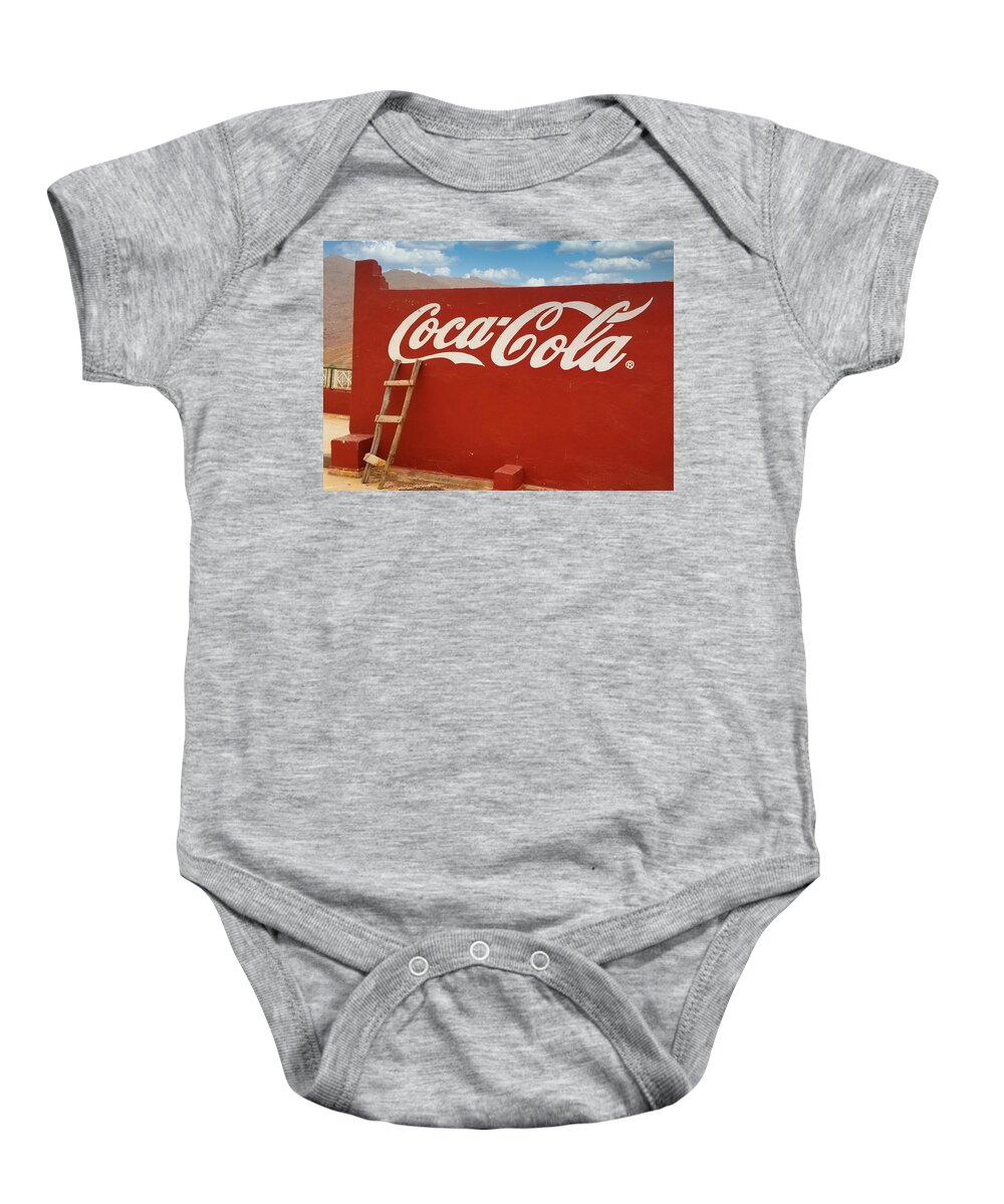 Dark Baby Onesie featuring the photograph The Real Thing - Morocco by Gene Taylor