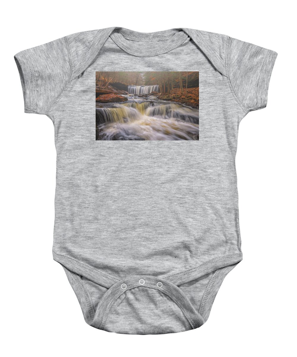 Waterfalls Baby Onesie featuring the photograph Thirst Quencher by Darren White