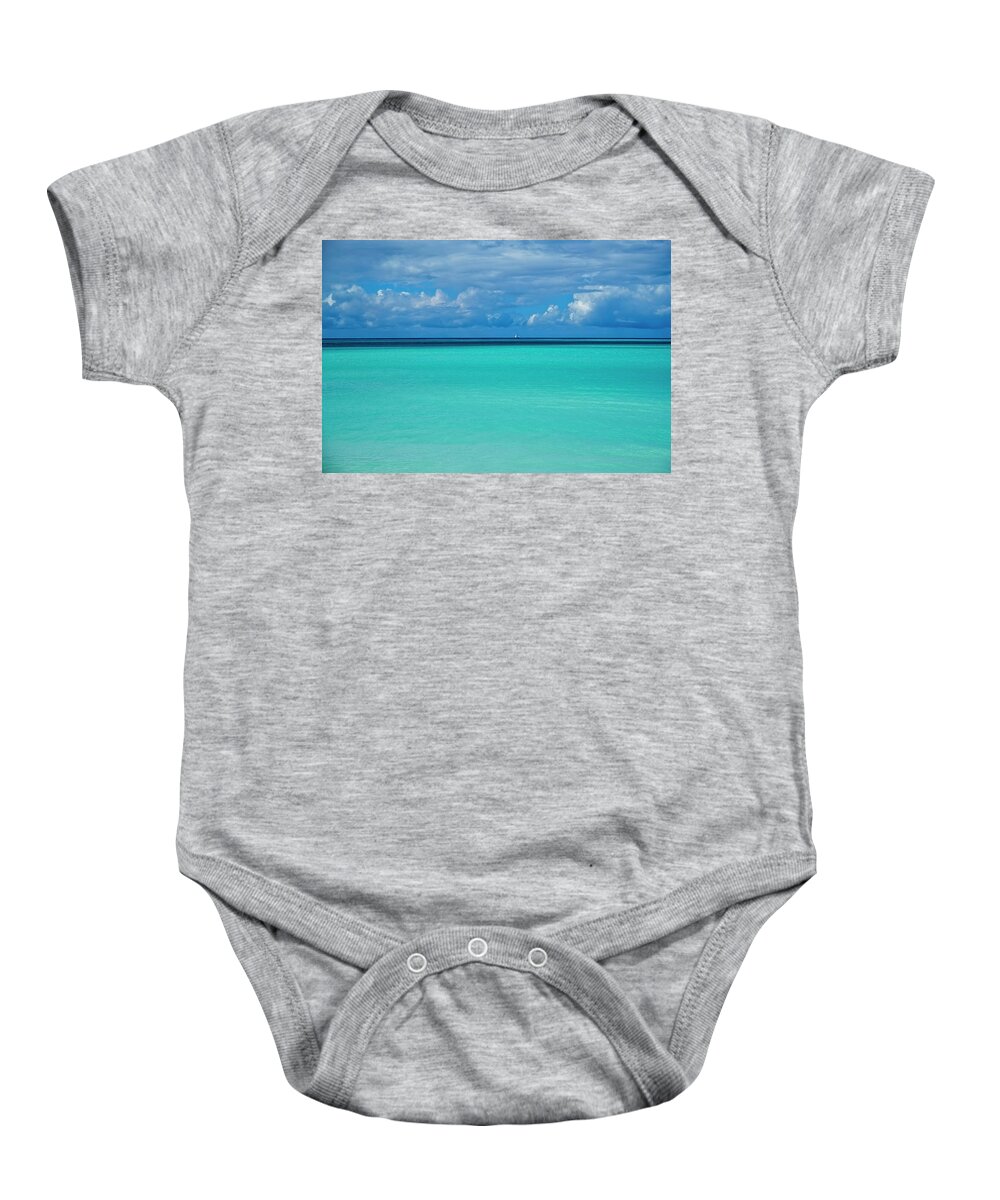 Ocean Baby Onesie featuring the photograph Moments To Remember by Lucinda Walter