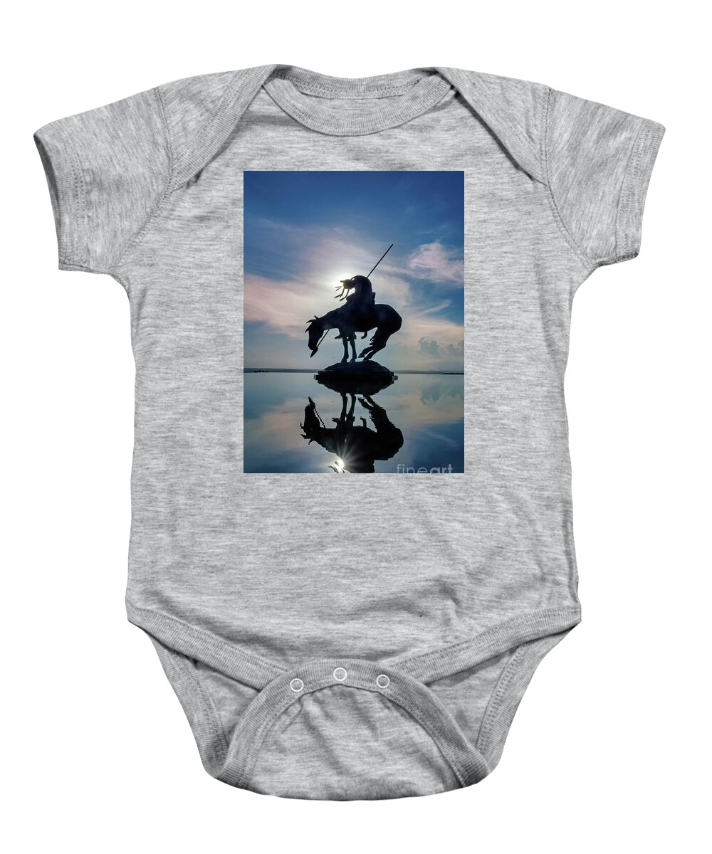 Sunset Baby Onesie featuring the photograph Tired by Tom Watkins PVminer pixs
