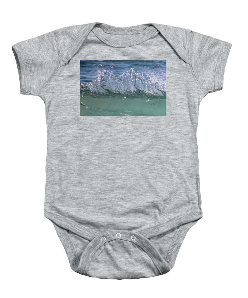Hawaii Baby Onesie featuring the photograph Water Dance by Tony Spencer
