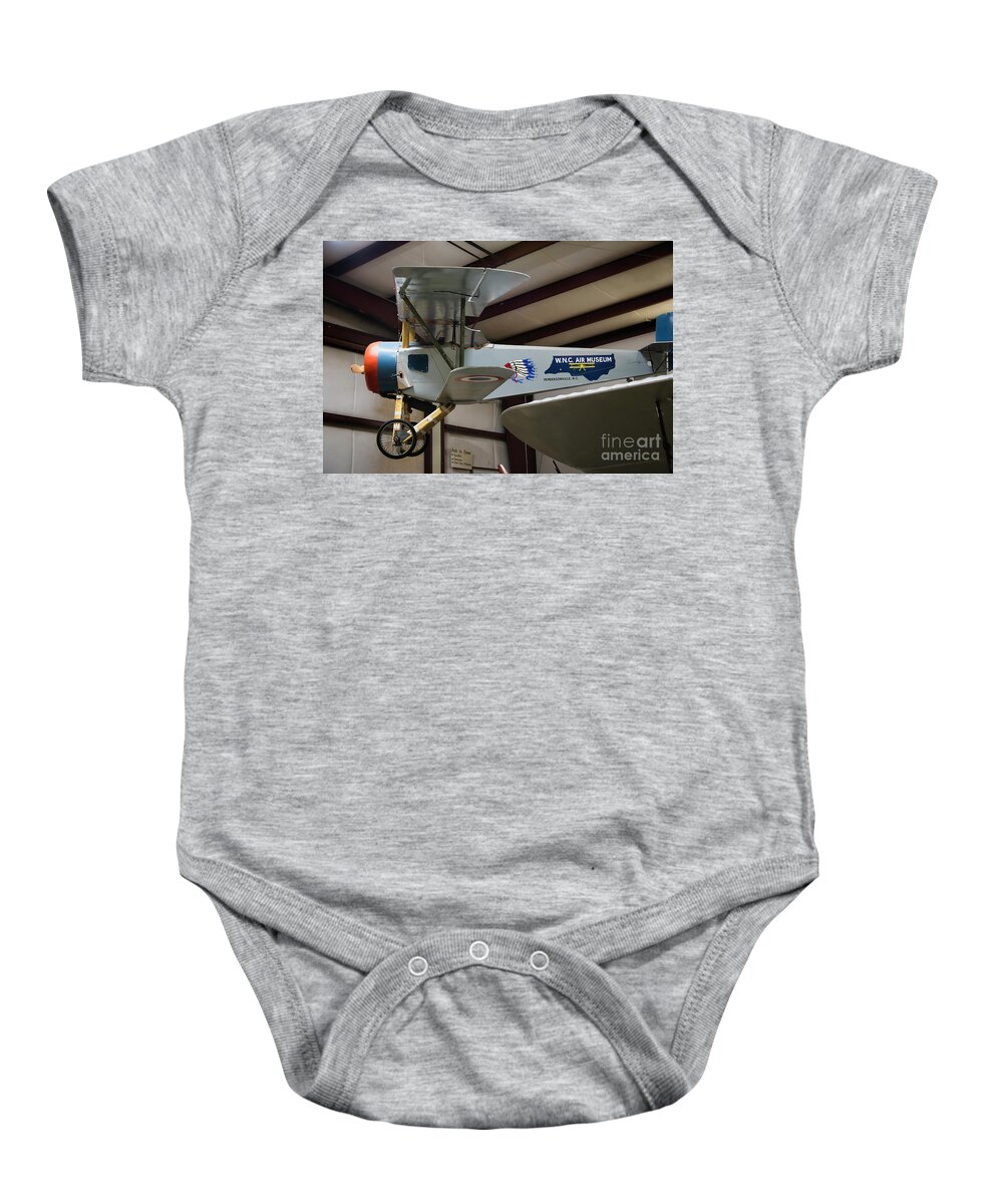 Bebe Baby Onesie featuring the photograph Western North Carolina Air Museum Plane by Amy Dundon