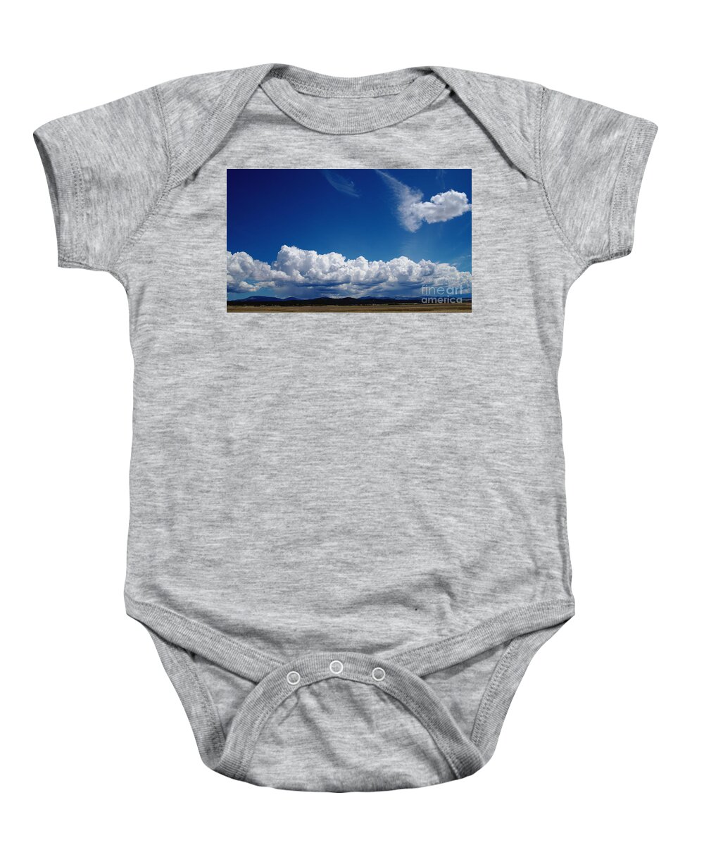 Clouds Baby Onesie featuring the photograph Wondrous Clouds by Kae Cheatham