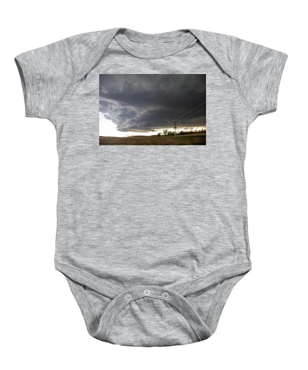 Nebraskasc Baby Onesie featuring the photograph Wray Colorado Tornado 010 by Dale Kaminski