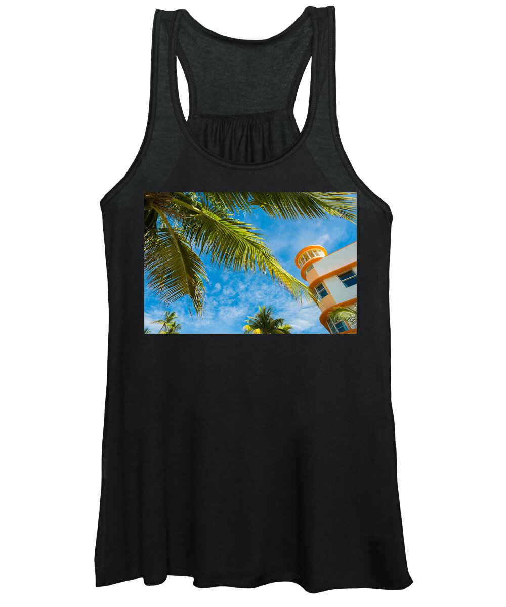 Architecture Women's Tank Top featuring the photograph Ocean Drive by Raul Rodriguez