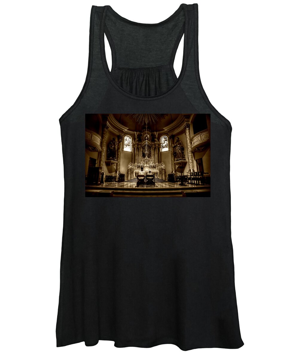 Mn Church Women's Tank Top featuring the photograph Church of Saint Agnes #7 by Amanda Stadther