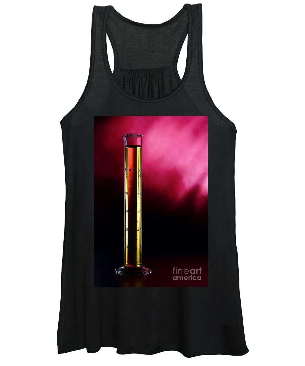 Cylinder Women's Tank Top featuring the photograph Laboratory Equipment in Science Research Lab #19 by Science Research Lab