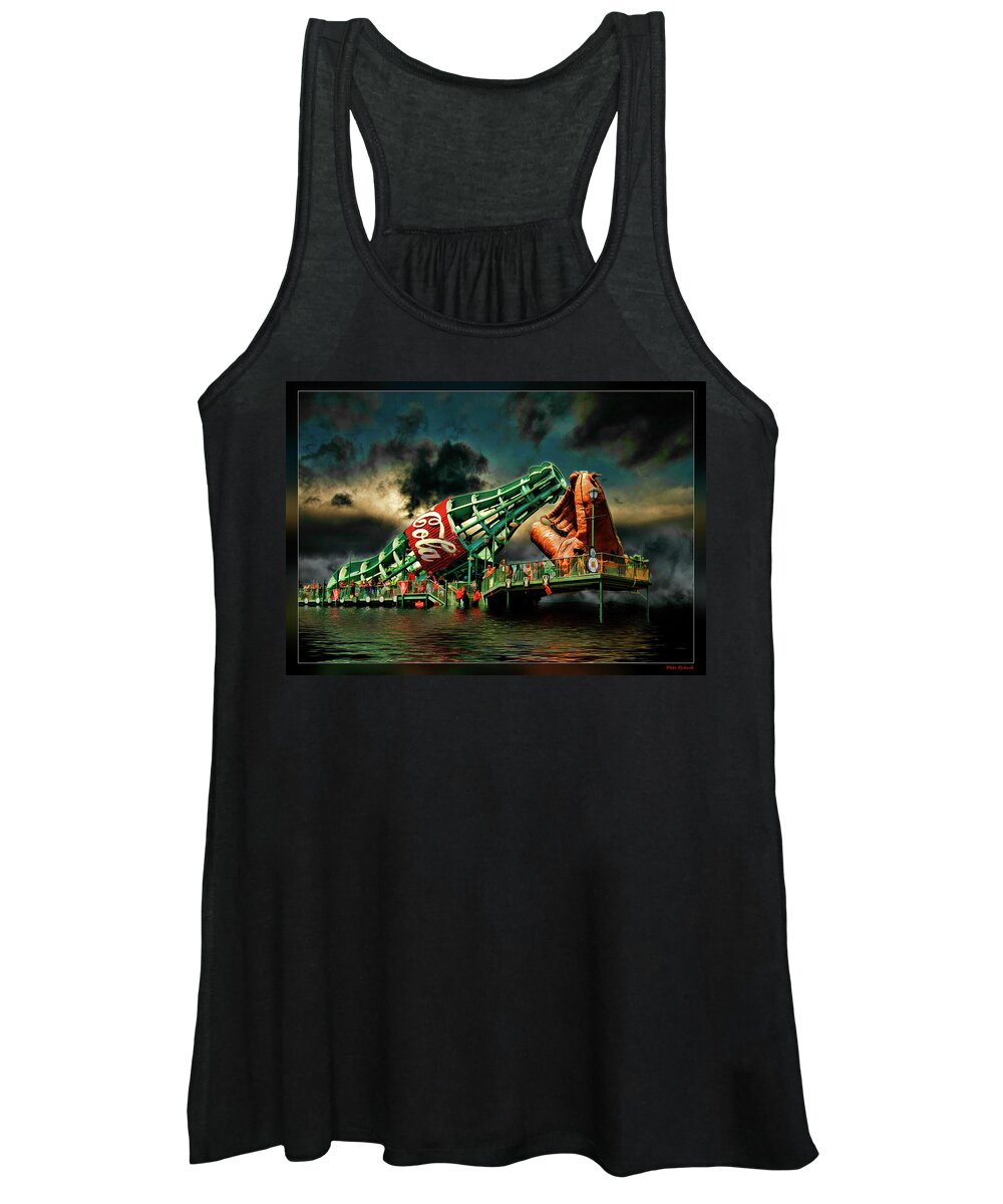 San Francisco Women's Tank Top featuring the photograph Floating Coke Bottle by Blake Richards