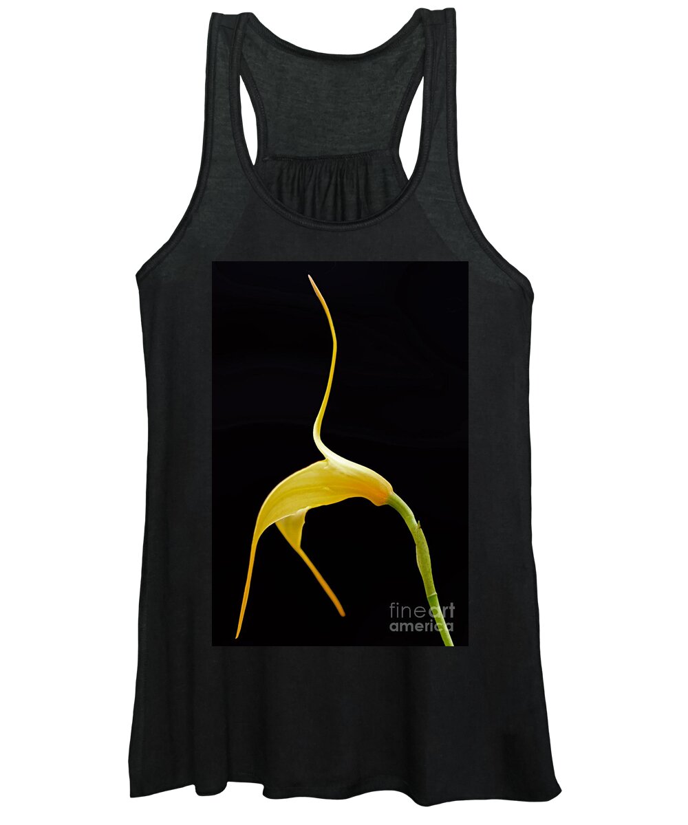 Floral Dancer Women's Tank Top featuring the photograph Floral Dancer by Byron Varvarigos