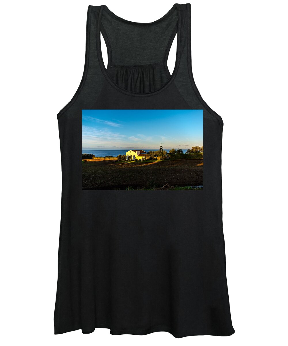 Art Women's Tank Top featuring the photograph Light of Warmth #2 by Joseph Amaral