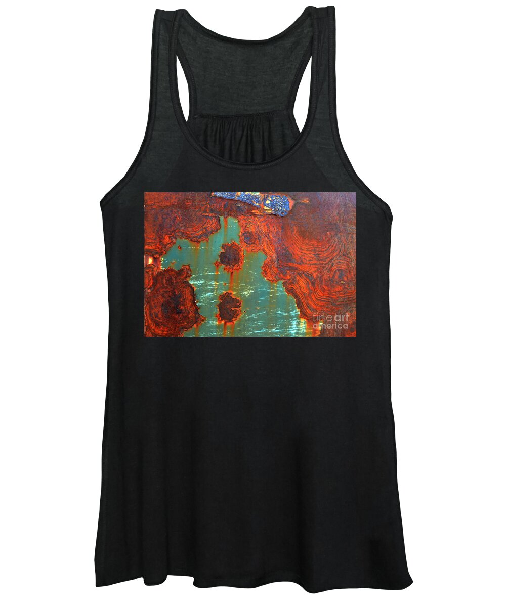 Abstract Women's Tank Top featuring the photograph Starry Nights #2 by Lauren Leigh Hunter Fine Art Photography