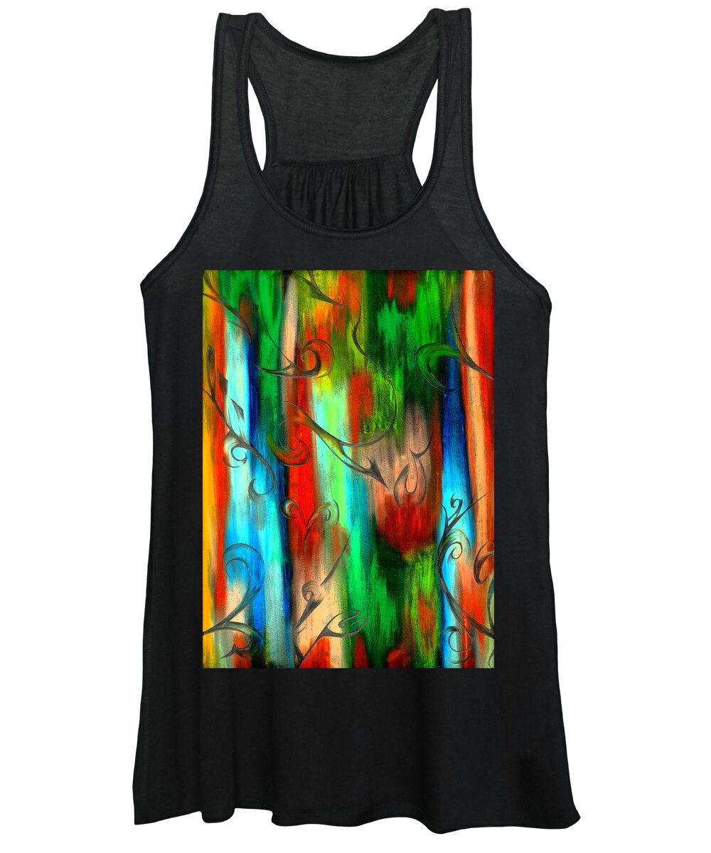 Abstract Women's Tank Top featuring the photograph Sweet Dreams #2 by Artist RiA
