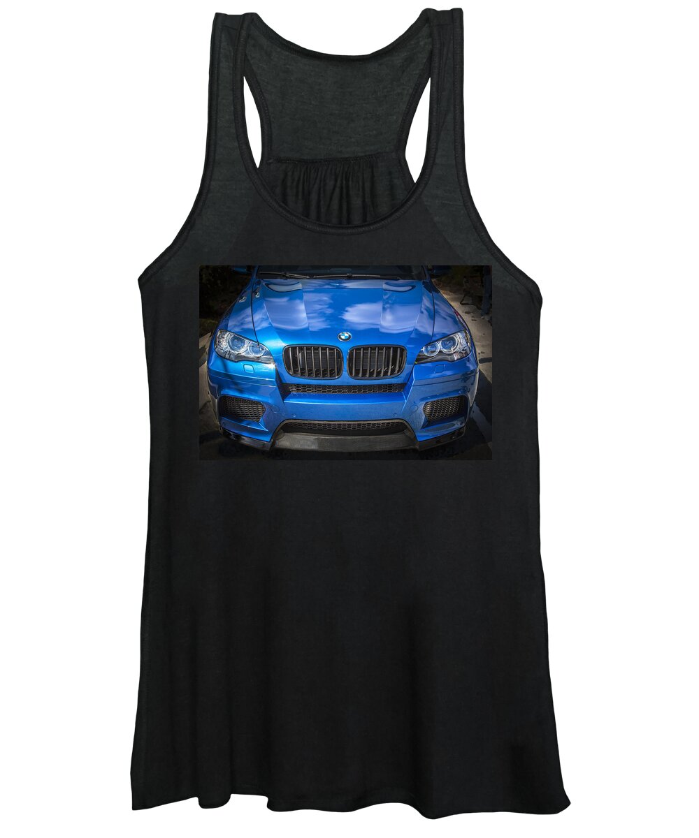 Bmw Women's Tank Top featuring the photograph 2013 BMW X6 M Series by Rich Franco