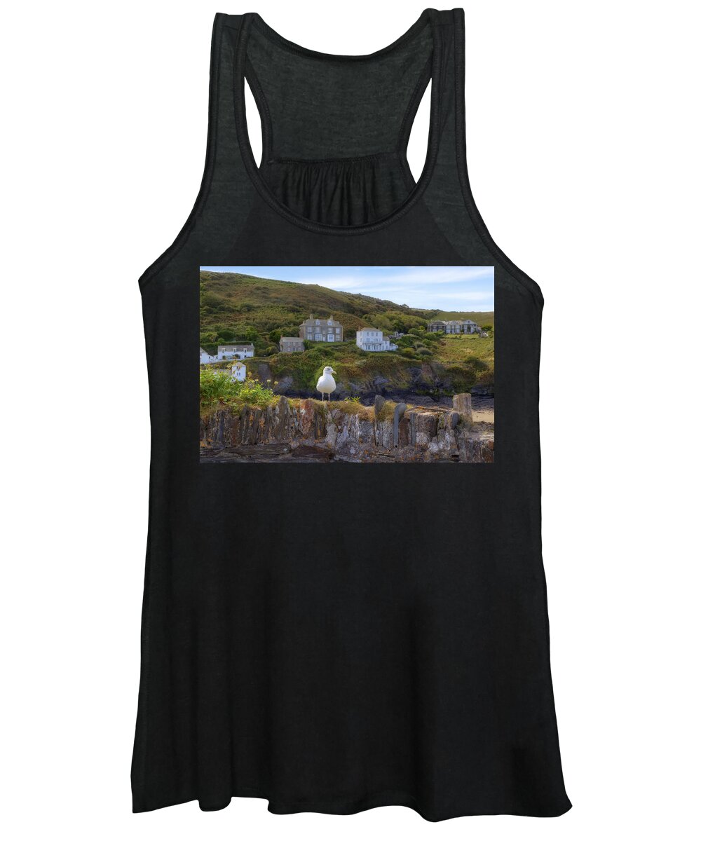 Cornwall Women's Tank Top featuring the photograph Cornwall - Port Isaac #3 by Joana Kruse