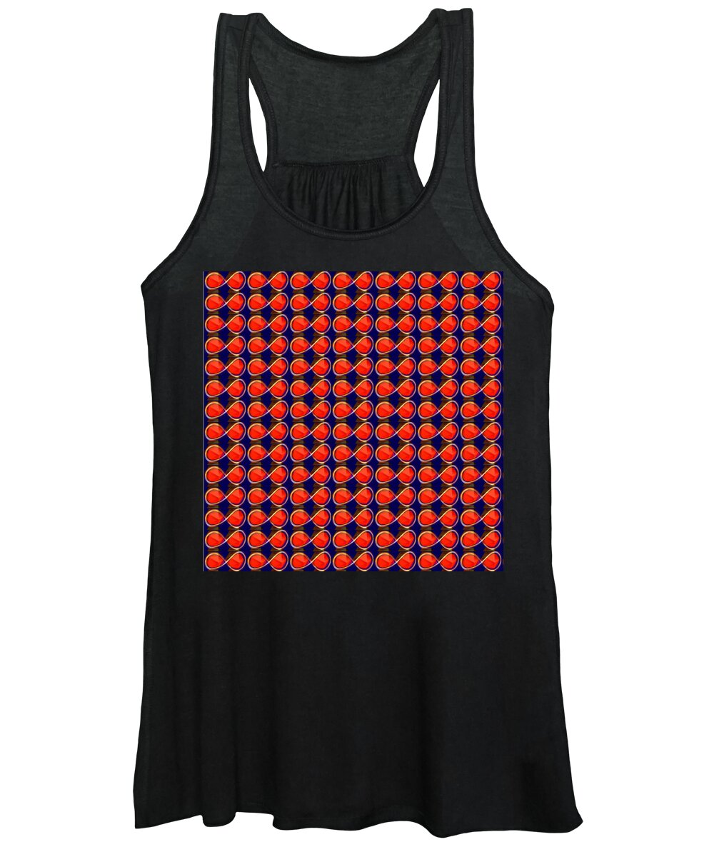 Template Women's Tank Top featuring the jewelry INFINITY Infinite SYMBOL Elegant Art and Patterns #3 by Navin Joshi