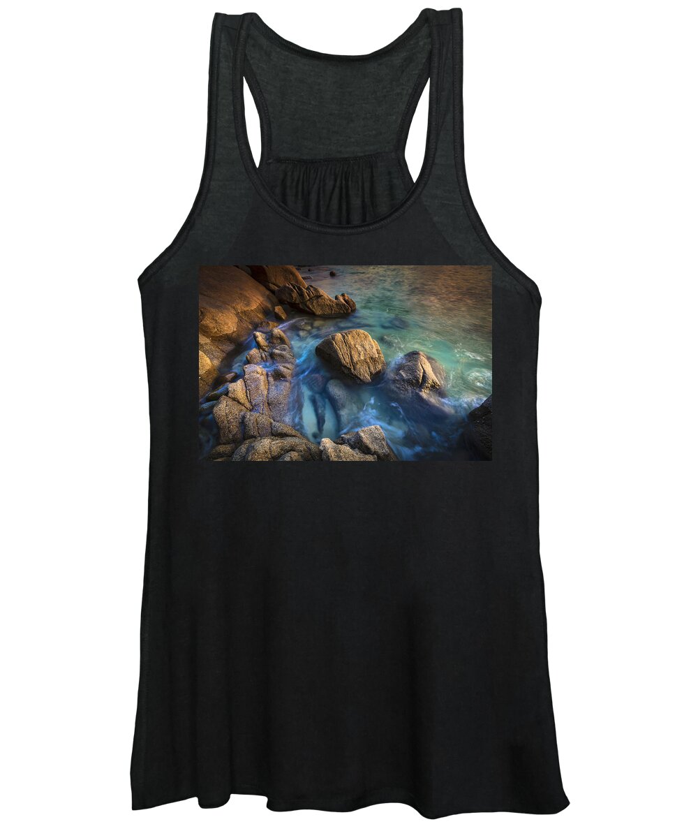 Mugardos Women's Tank Top featuring the photograph Chanteiro Beach Galicia Spain #4 by Pablo Avanzini