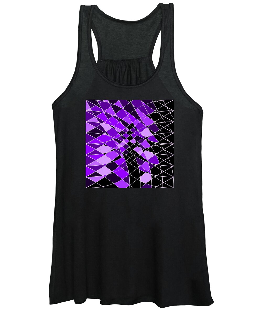 Abstract Women's Tank Top featuring the digital art 5120.1.14 #5120114 by Gareth Lewis