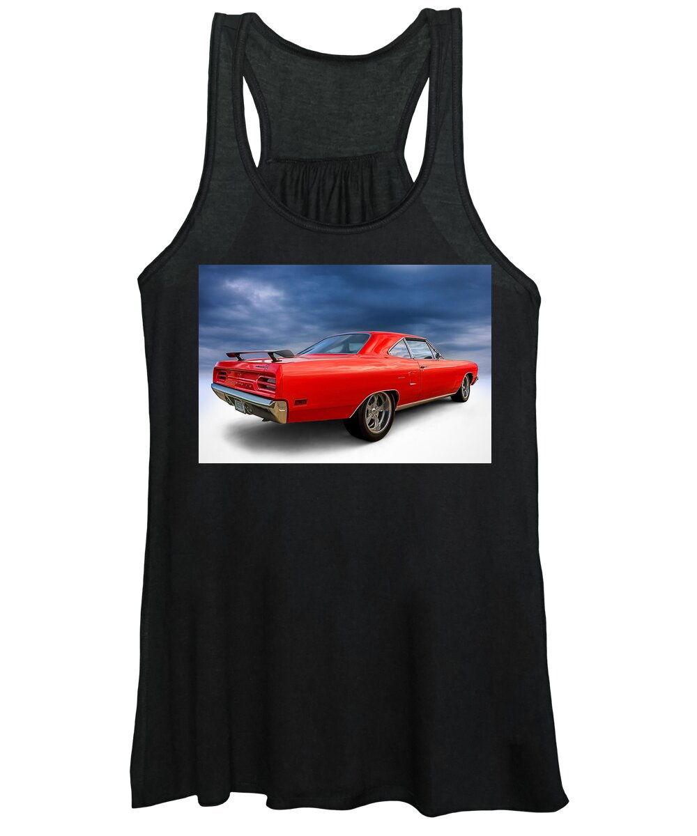 Classic Women's Tank Top featuring the digital art '70 Roadrunner #70 by Douglas Pittman