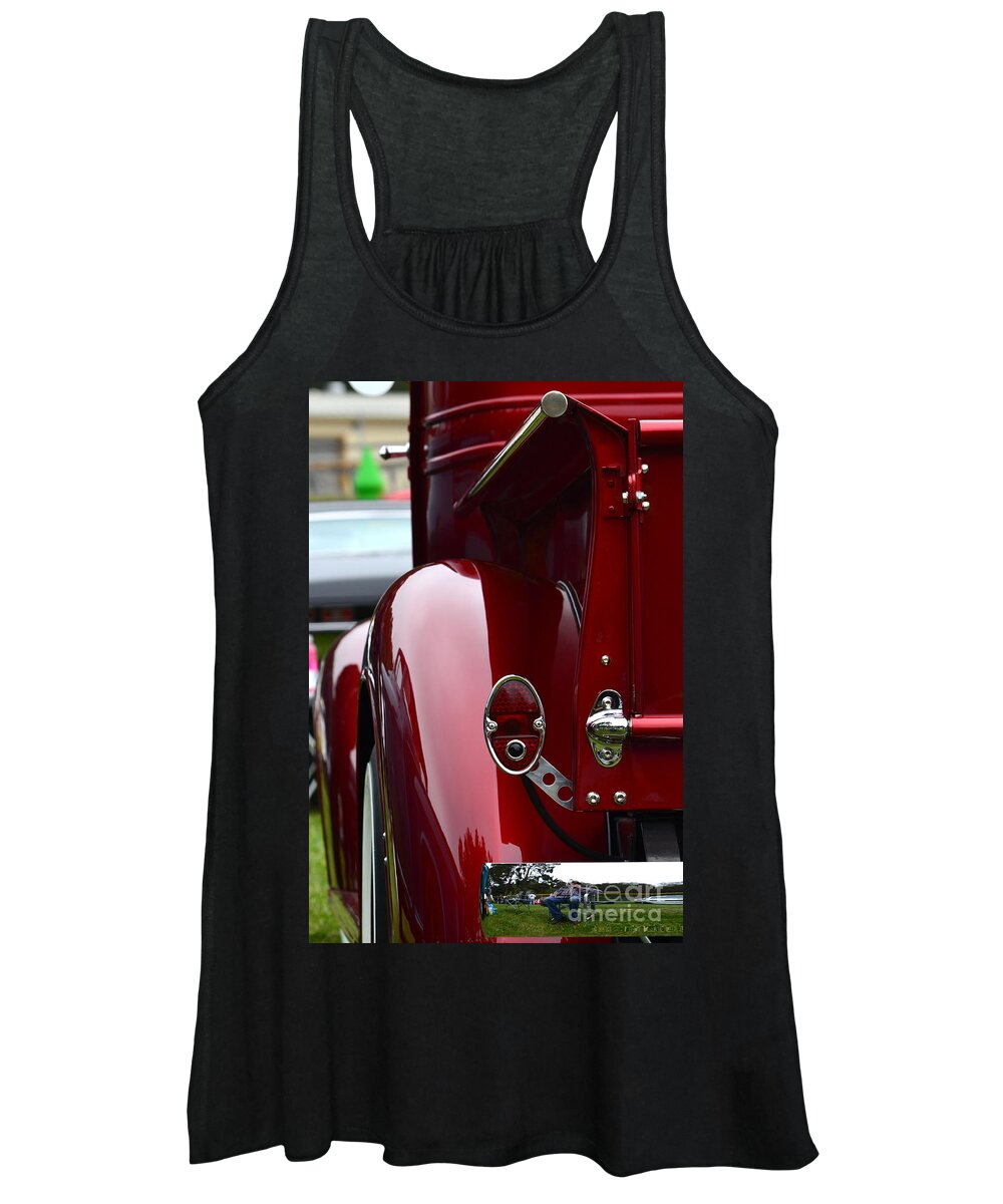 Classic Women's Tank Top featuring the photograph Classic Chevy Pickup #3 by Dean Ferreira