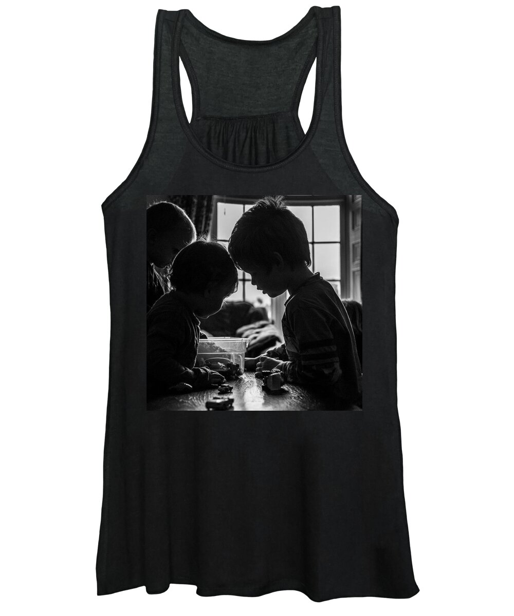 Kids Women's Tank Top featuring the photograph Amos In Northern Ireland by Aleck Cartwright
