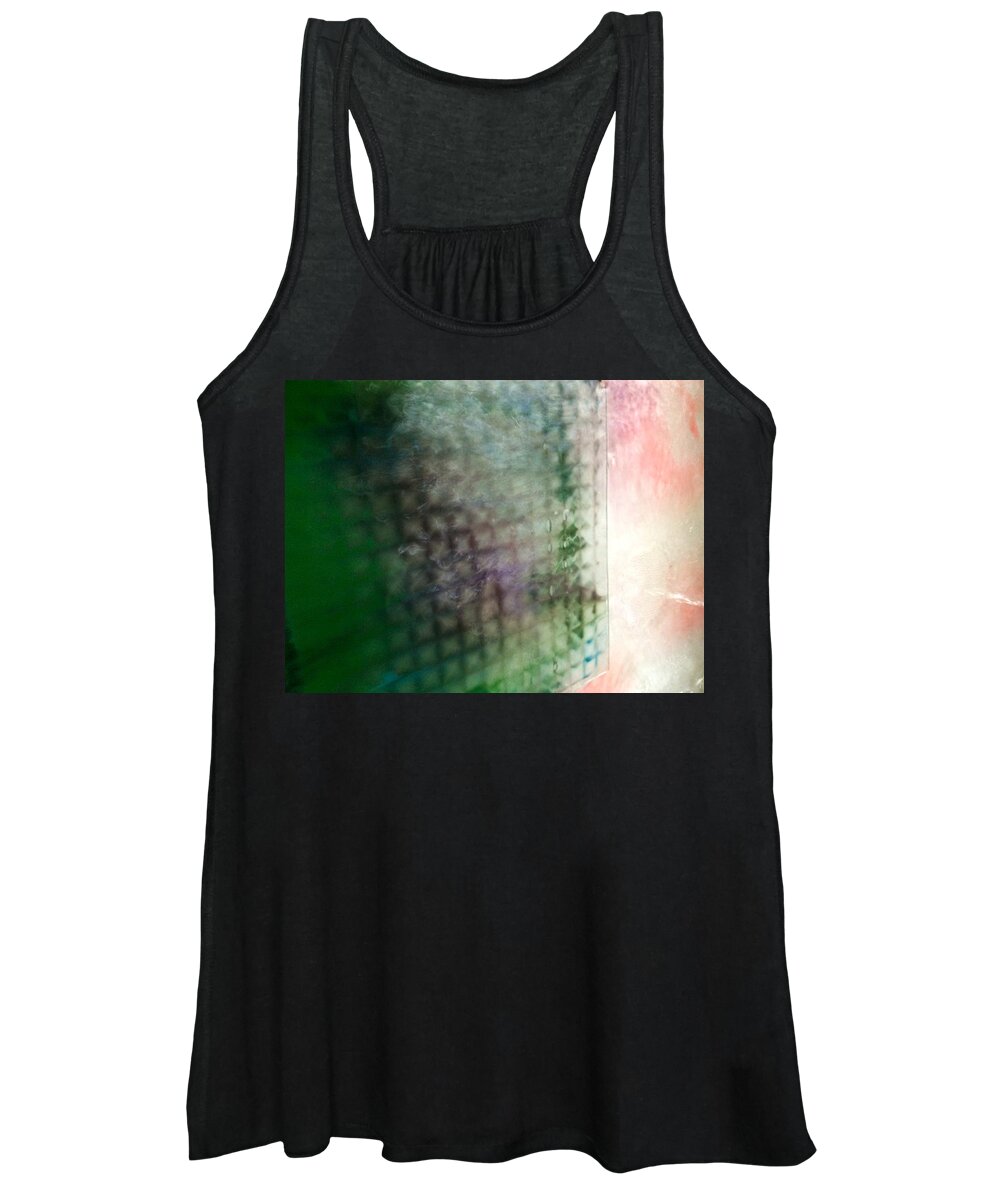 Soulart Women's Tank Top featuring the mixed media Opening by Judy McNutt