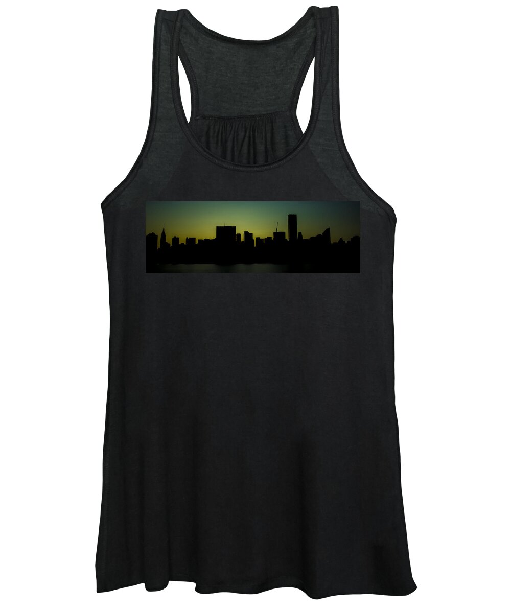 Citicorp Women's Tank Top featuring the photograph Beauty of the Night by Theodore Jones
