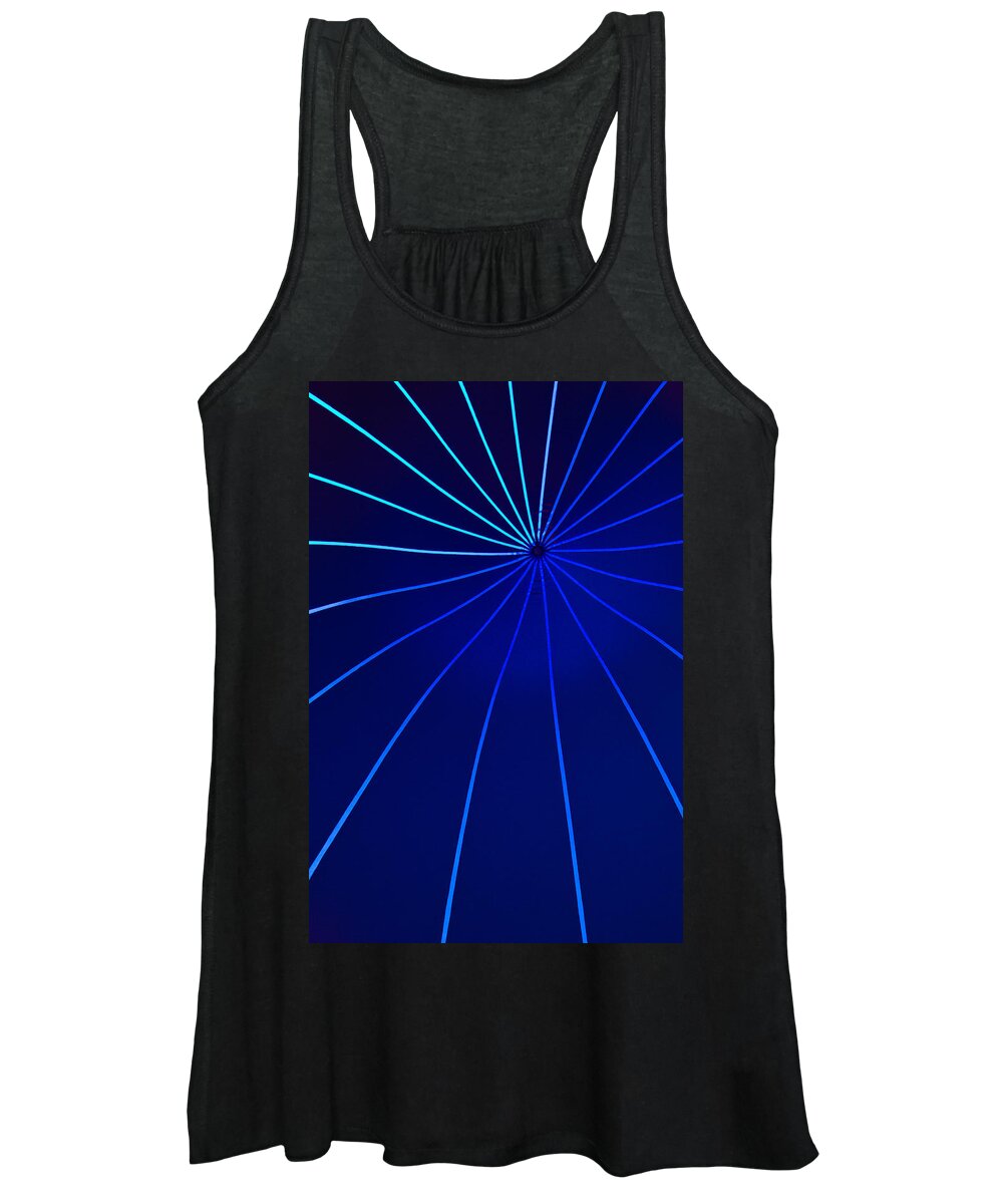 Abstract Women's Tank Top featuring the photograph Bending Light 6 by Christie Kowalski