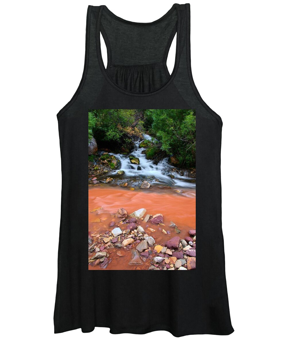 Landscape Women's Tank Top featuring the photograph Big Spring by David Andersen