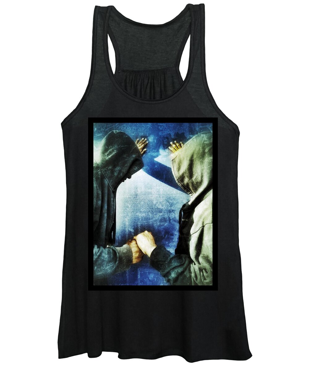 Hoodies Women's Tank Top featuring the photograph Brothers Keeper by Al Harden