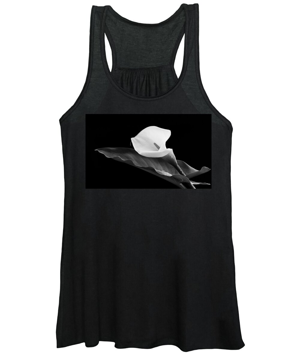 Calla Lili Women's Tank Top featuring the photograph Calla lily flower by Michalakis Ppalis