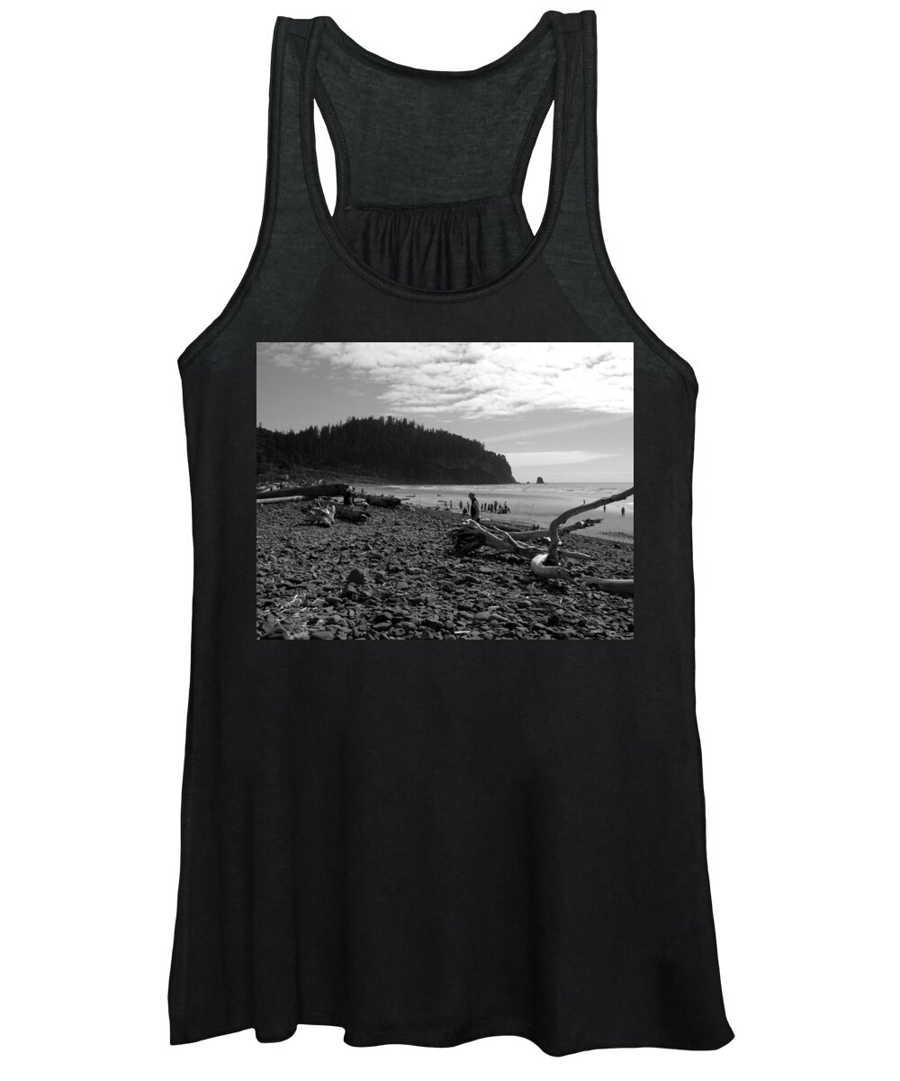 Cape Meares Women's Tank Top featuring the photograph Cape Meares by Chriss Pagani