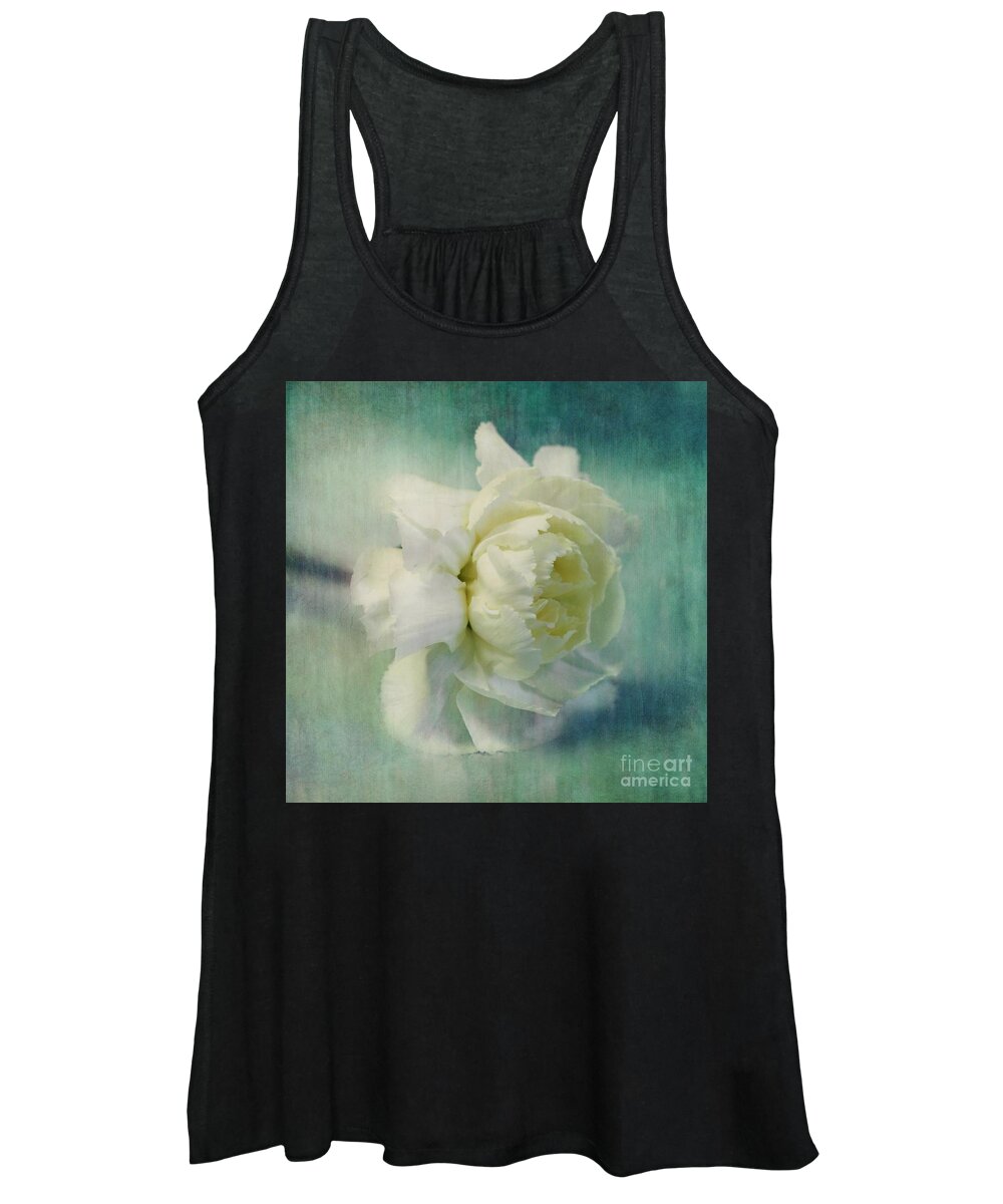 Carnation Women's Tank Top featuring the photograph Carnation by Priska Wettstein